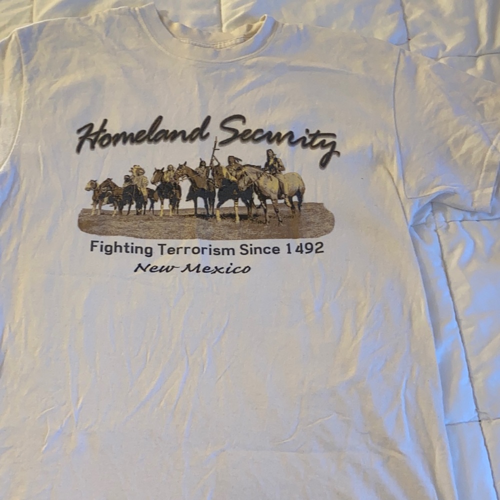 Homeland Security Graphic Tee - White